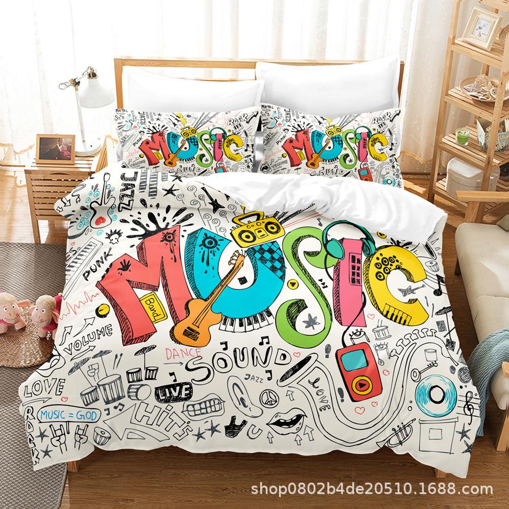 Mote trykkingsteknologi, 3D digitaltrykk, sengetøy, dynetrekk, putetrekk, tredelte sett