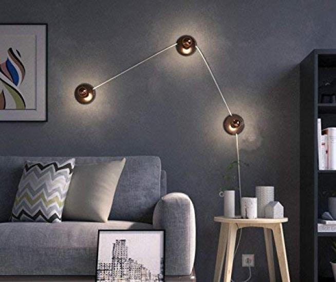 KY LEE Metal LED Silver Ball Half Silver Equivalent to a 60W Incandescent 6W Filament LED G45 110V E26 2700K Warm Half Pack of 6 Lamp, Bulb, Bulb,