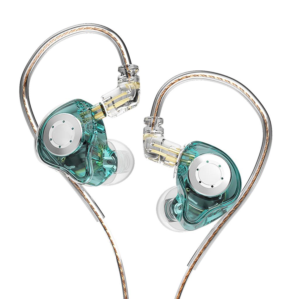 In Ear Stage Monitor Headphone Dual Magnetic Dynamic Unit Earphone Shock Bass Earbuds with 0.75mm Detachable Cable