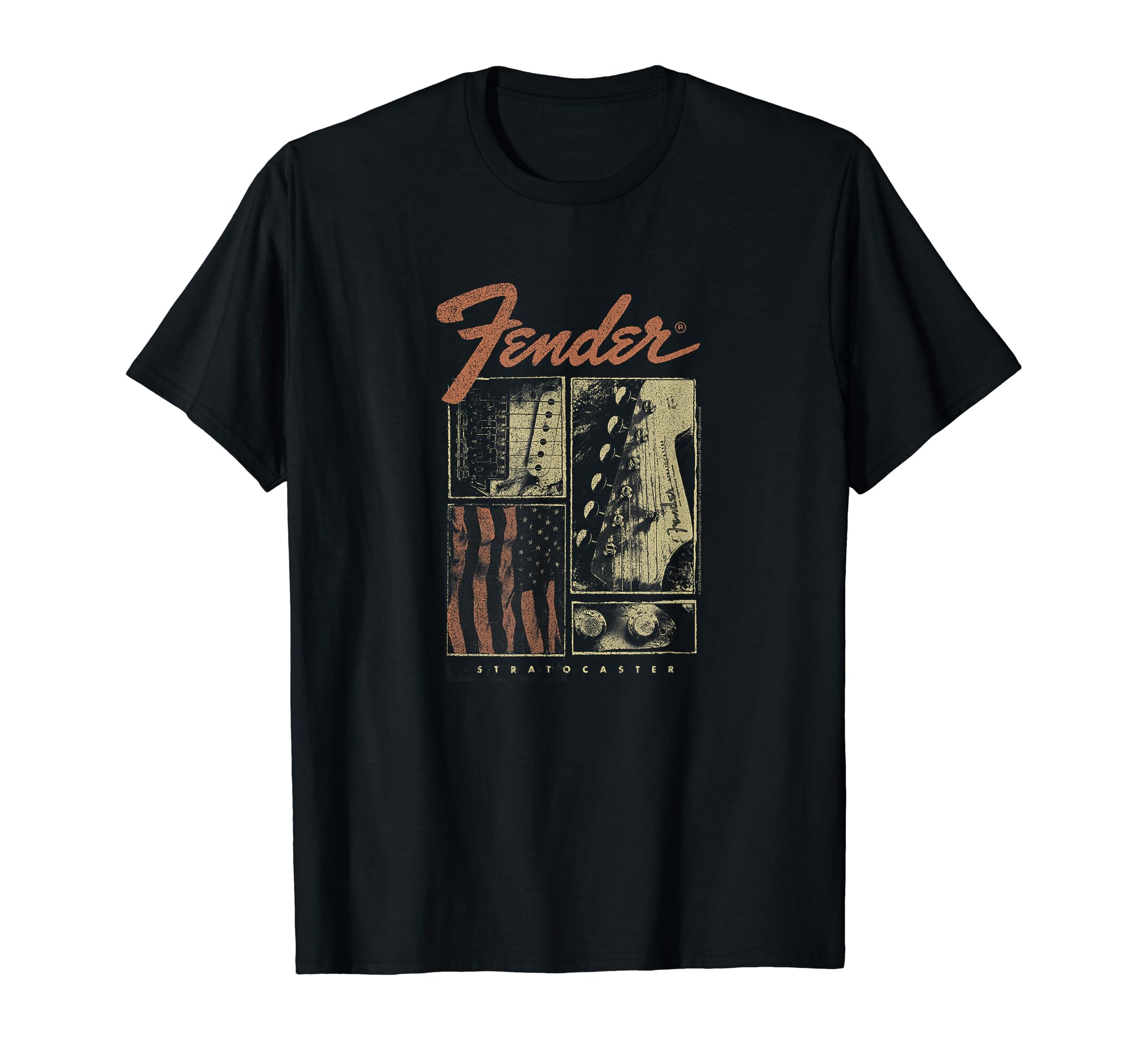 

Fender Strat Flag T-shirt чорний