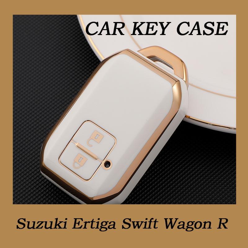 2 /4button Phnom Penh Fashion TPU Car Remote Key Case Cover Shell For Suzuki Ertiga Swift Wagon R Protected Holder Keyless Fob Accessories