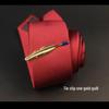 Men's Stylish Silver & Gold Tie Clip Set - Modern, Sleek Designs