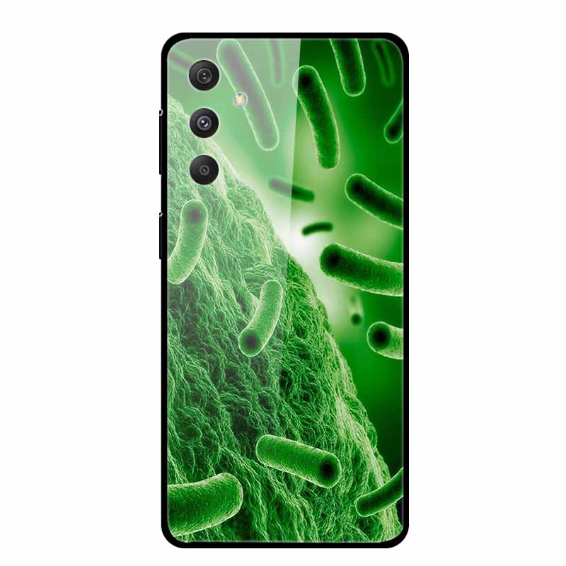 Tempered Glass Case For Samsung Galaxy S24 Plus Case Hard Glass Back Cover Soft Bumper For Samsung S24 Plus Phone Case S24Plus