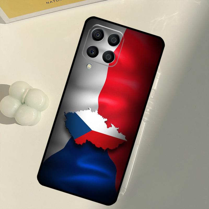 Czech Republic Flag For Samsung Galaxy M54 M21 M33 M53 M13 M12 M32 M52 M11 M31 M35 M55 M15 M14 M34 M06 M16 Case
