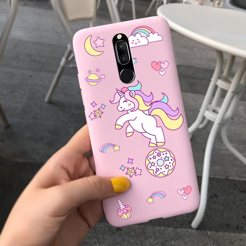 Für Huawei Nova 2i Hülle Candy Bunt Matt Weiches Silikon Cover für Huawei Mate 10 Lite RNE-L21 RNE-L22 Handyhüllen Nova2i Capa