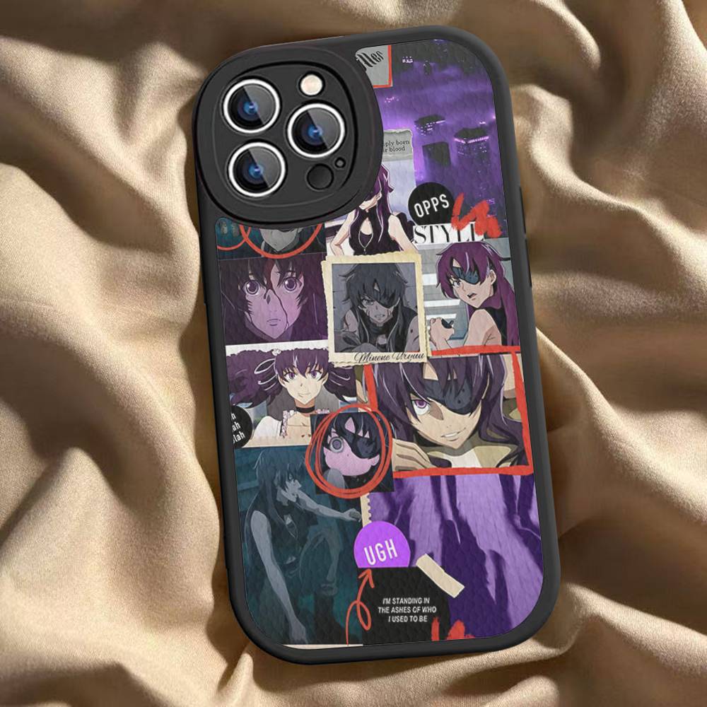 

Classic Anime F-Future Manga D-Diary Leather Phone Case For IPhone 16 16e 15 14 13 12 11 Pro Max Plus Mini Cover iphone 13