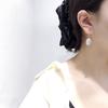 Real Freshwater Big Pearl Earrings For Women,classic Drop Earrings Birthday Gift