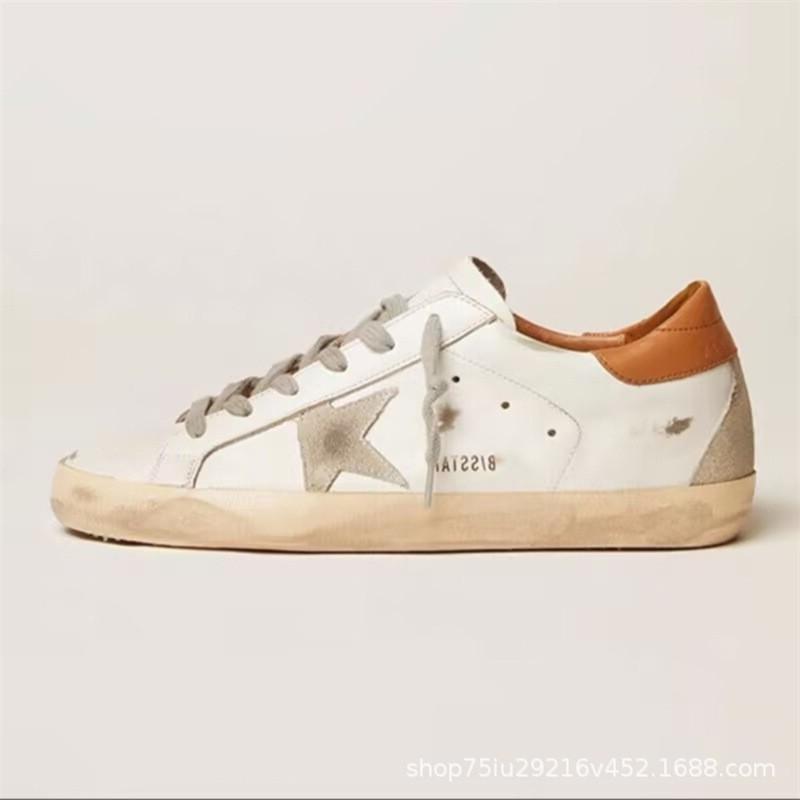 Scarpe da Ginnastica Loafer Donna Stampa Stelle Usurata Tacco Basso Comode Casual con Suola in Gomma