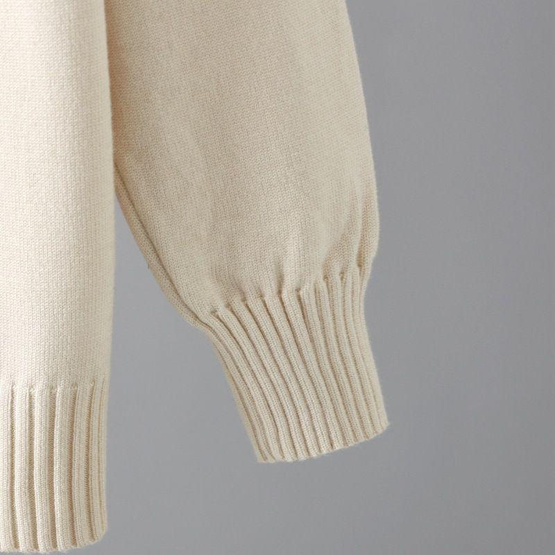 2025 Women's V-neck Knitted Sweater Sporty Two-Piece Set - European & American Autumn/Winter Fashion