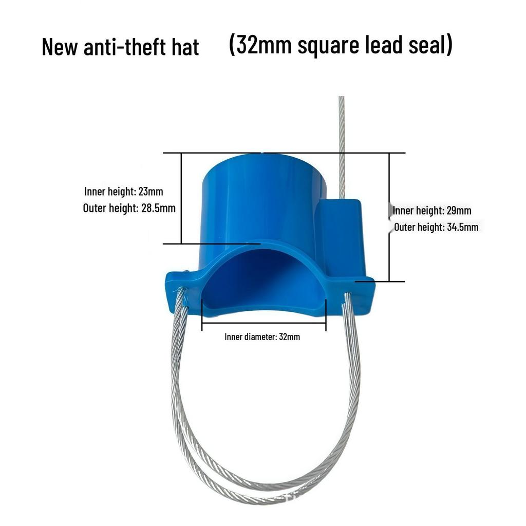 Anti-Theft Thermal Valve Seal and Lock