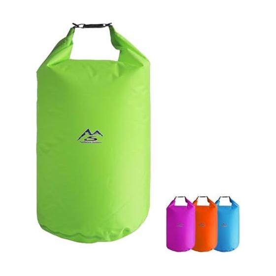 Waterproof Bag Dry Bag Laundry Bag Lightweight Compact 2L 5L 10L Travel Disaster Prevention Outdoor Green 2L