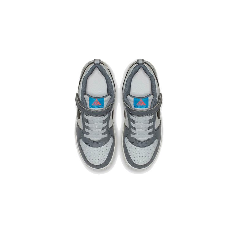 Nové Dětské Skate Boty Nike Court Borough Low Protiskluzové Nízké Šedé Modré Děti Věk 3 7 Let 870025-006