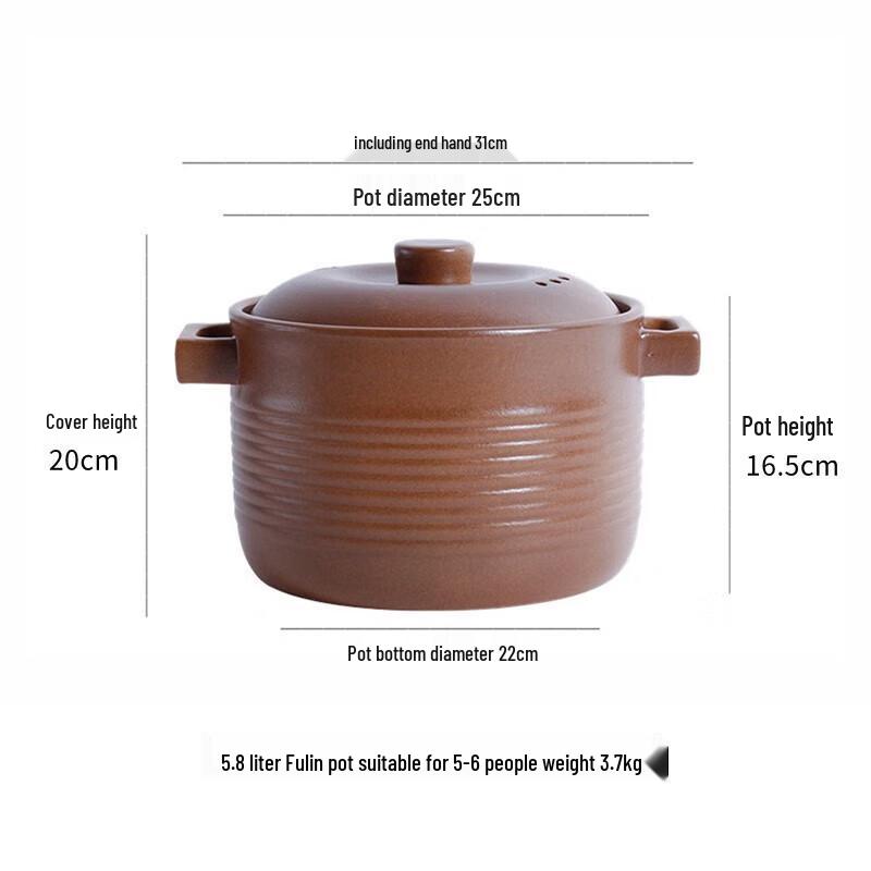 

Household Ceramic Stew Pot