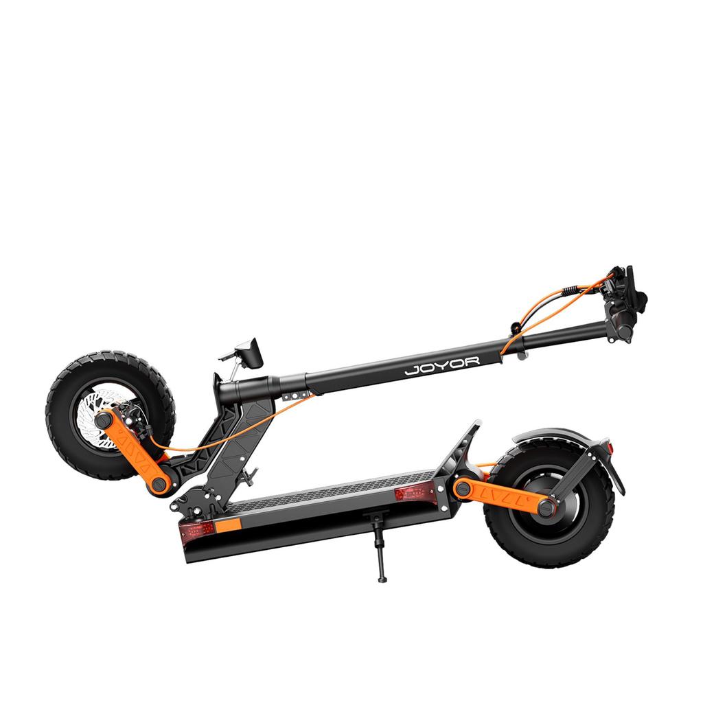 JOYOR S5-Z Faltbarer City tragbarer Elektroroller 48V 13Ah Akku 600W Motor 10-Zoll-Reifen Berg-Elektroroller