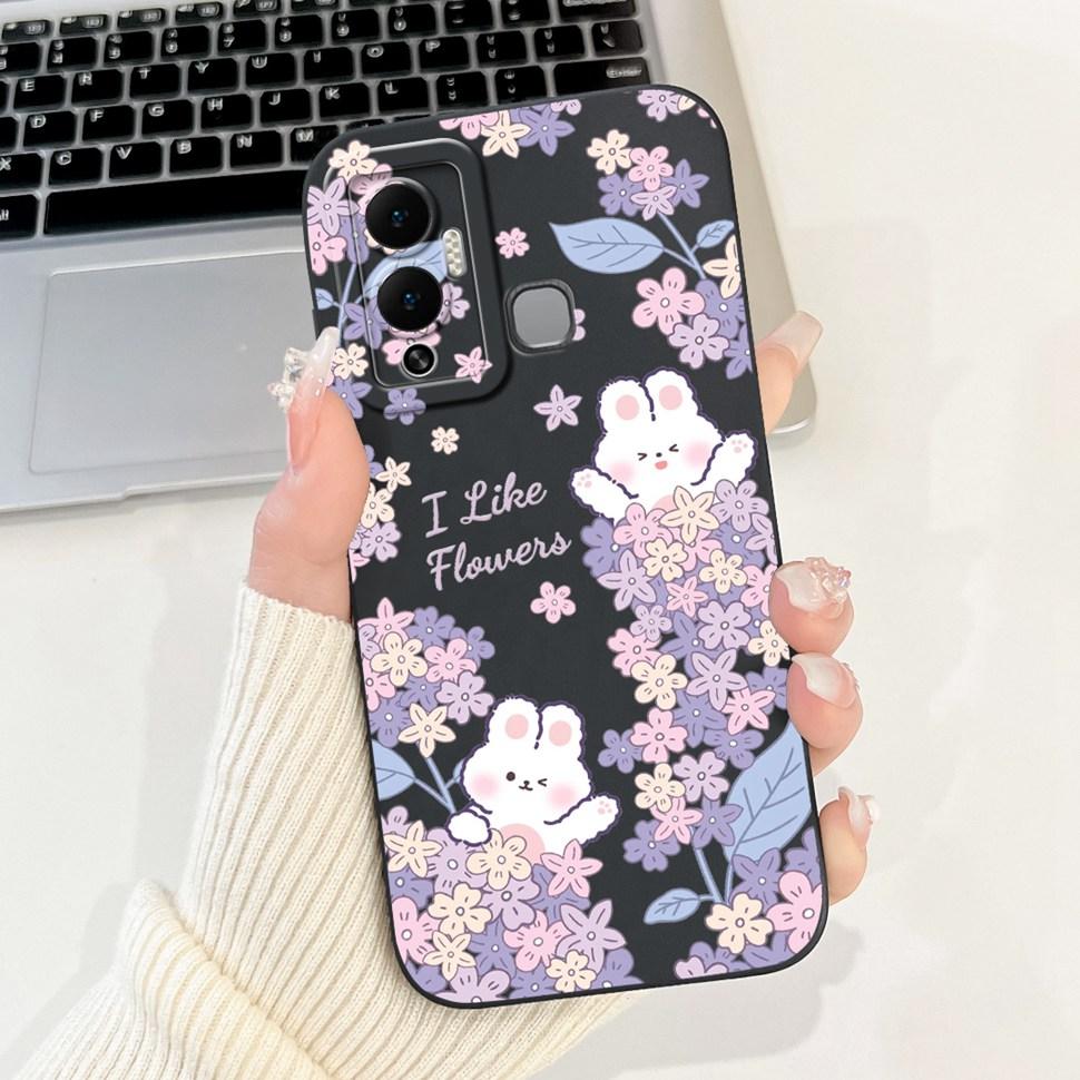 For Infinix Hot 12 Play Case Lovely Panda Painted Soft Silicone Phone Cover Case For Infinix Hot 12 Hot12 Play Fundas Capa Bags