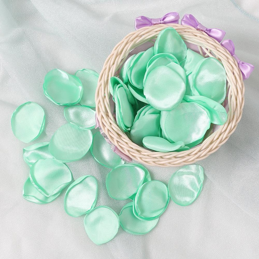 

Magenta Artificial Rose Petals Christmas Living Room Bathroom Decoration Wedding Red Carpet Decor DIY Gift Box Wreath Accessory 50PCS