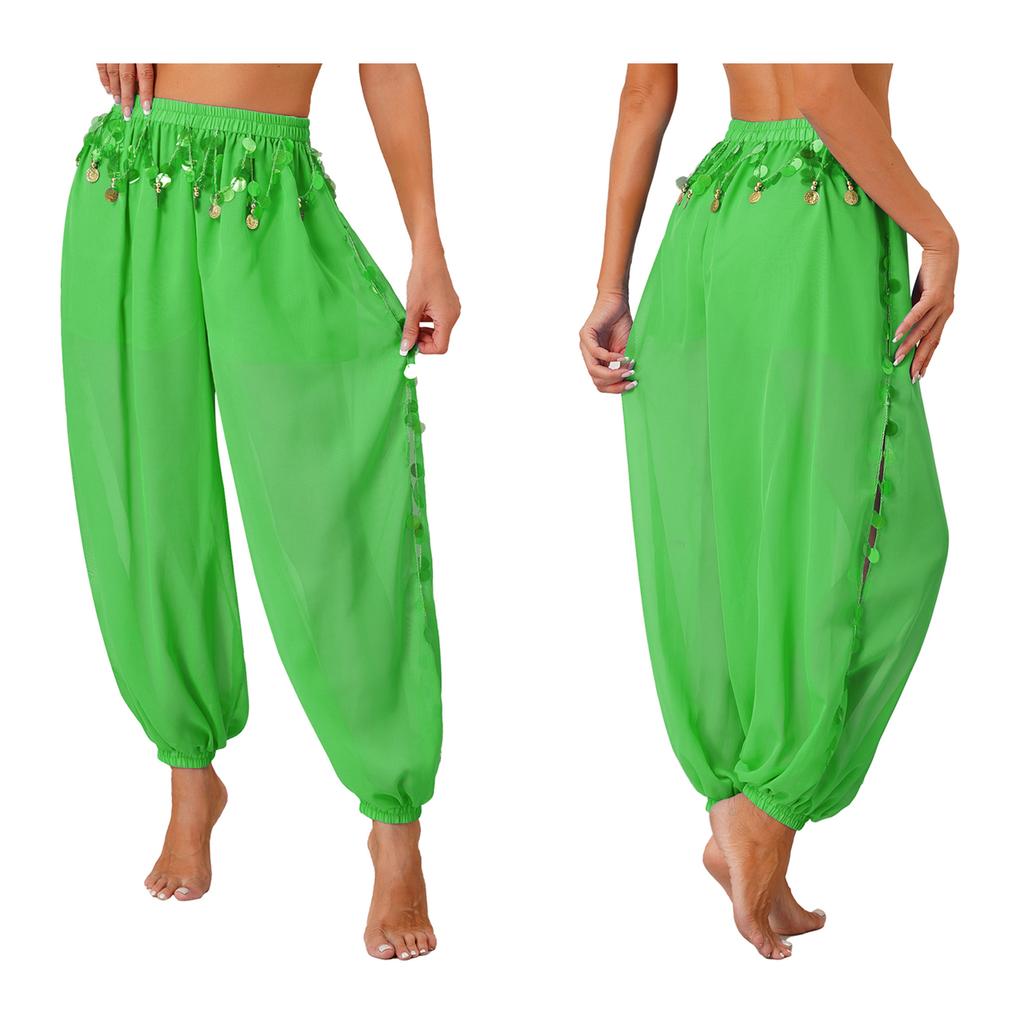Dámské kalhoty na břišní tanec Bloomers Lantern Pants Indie taneční kostým
