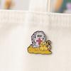 Halloween Cartoon Ghost Brooch, Spooky Pumpkin Tombstone Lapel Pin, Clothes Backpack Bag Decoration Accessories, Holiday Party Gift