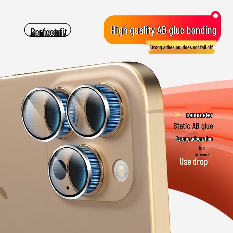 Apple iPhone 16 Series Tempered Glass Camera Lens Protector