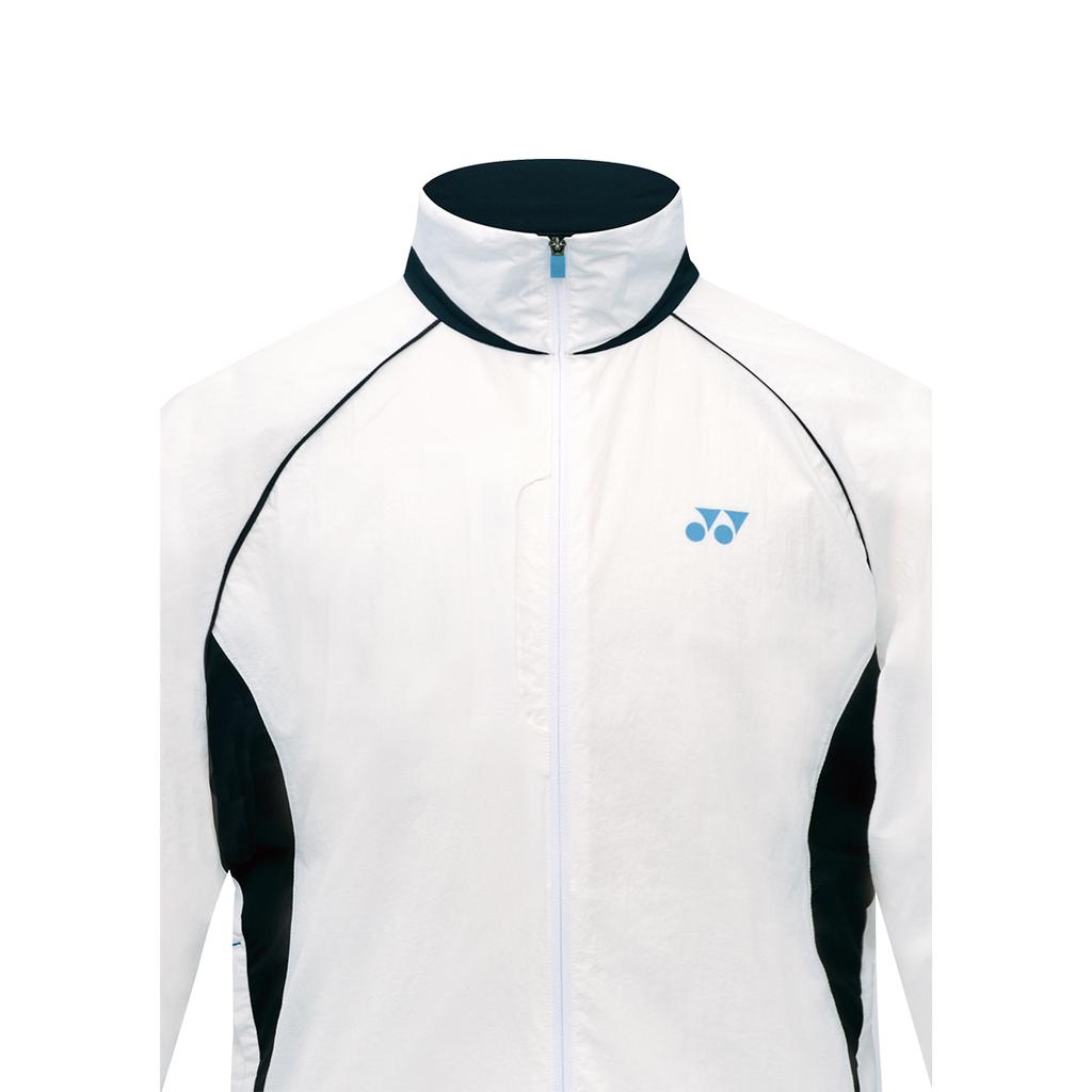 Yonex 253Wu003U White Unisex Color Block Point Training Jacket