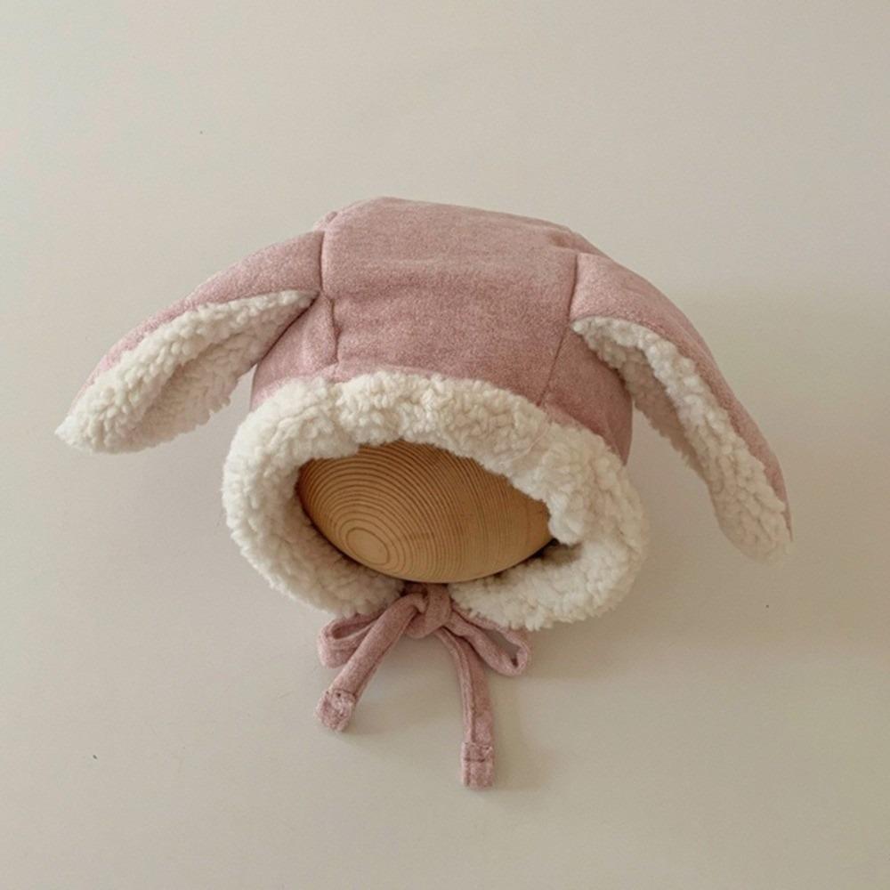Cute Baby Beanie Cap Winter Ear Protection Hat Lovely Rabbit Ear Hat  Kids