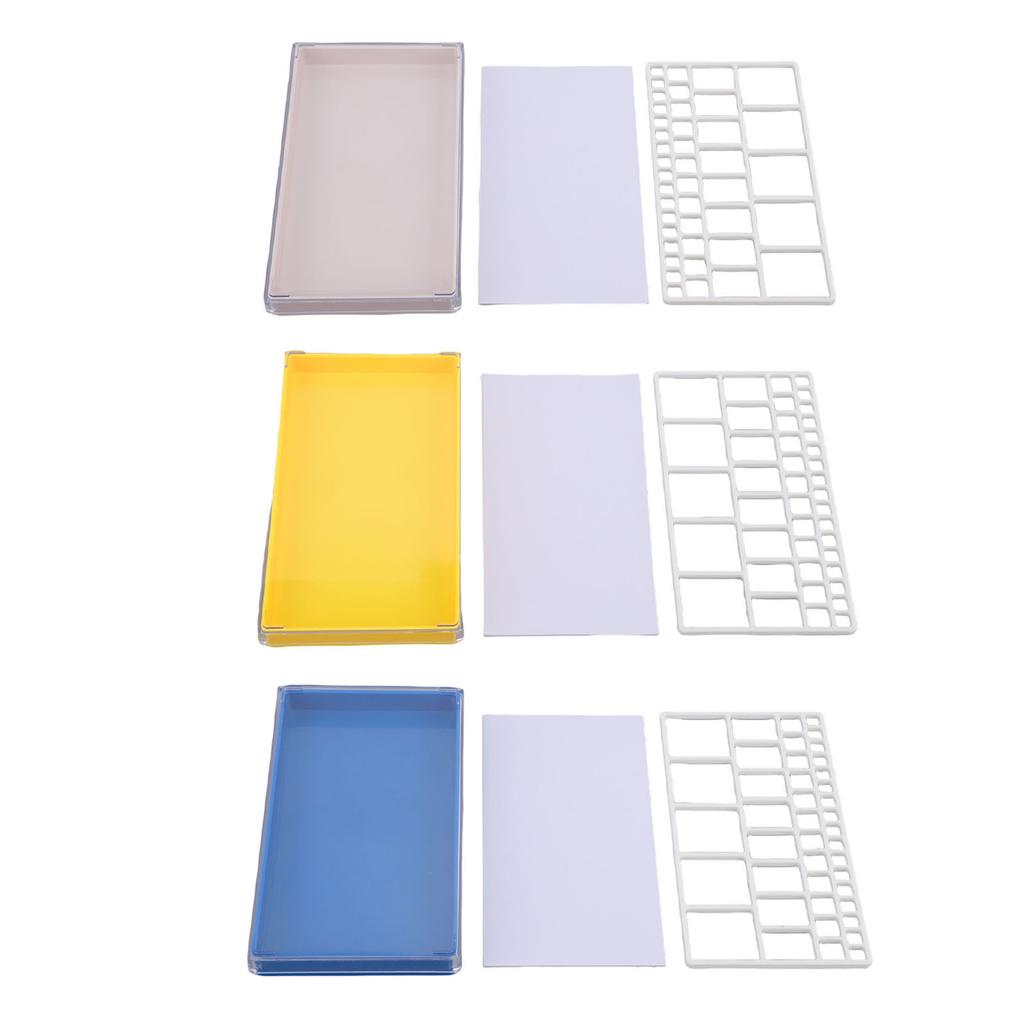 Watch Parts Storage Box Plastic Watch Parts Organizer Case with Removable Compartments for Watchmakers Jewelry Screws