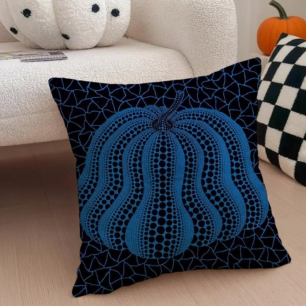 DOT ART YYAYOI KUSAMA Cushion Cover Throw Pillow Cover Hidden Button Durable Polyester Chair Cushion