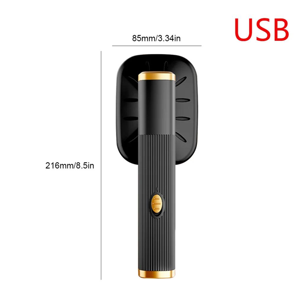 USB Rechargeable Mini Handheld Steamer Handheld Fabric Steam Iron 3 Heat Levels 110 W Steamer Travel Garment Steamer for Clothes