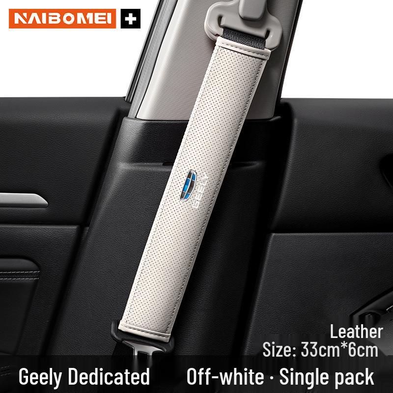Car Seat Belt Shoulder Protector for Geely Xingyue, Binyue, Emgrand, Borui, Geometry ICON