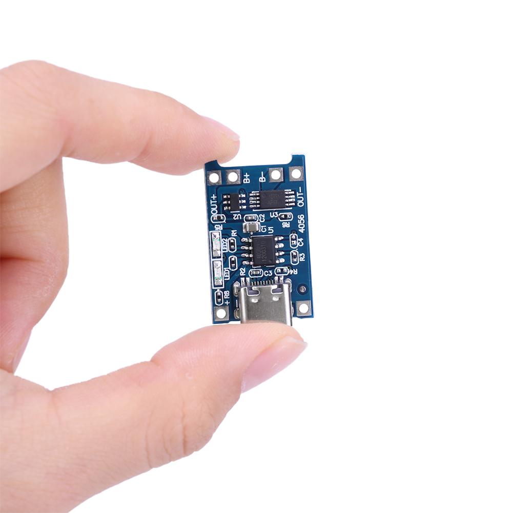 30-100pcs TP4056 Lithium Battery Charger Module 1A Portable Battery Charger Panel Type C 4.5V-5V for Lithium Batteries