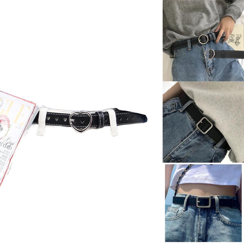 Versatile Pu Chic Belt With Unique Buckle Designs Ideal For Modern Fashion Enthusiasts