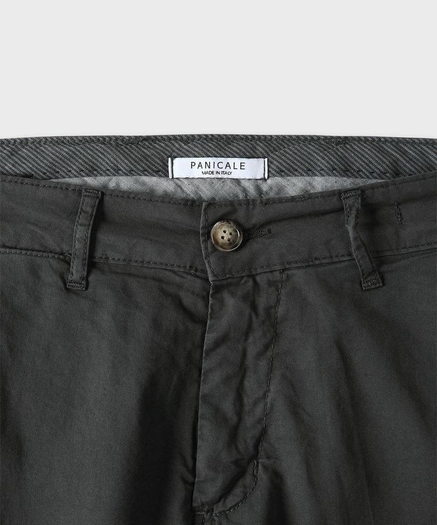 PANICALE Cotton Dyed Slim Fit Chino Pants [2 Colors]
