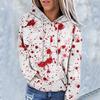 Women's Hoodies Sweatshirts Clothes Teen Girl Casual Sweater Pullover With Pockets Halloween