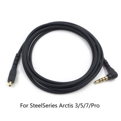 Replacement 3.5mm TPE Audio- Cable Gaming Headset For Steelseries Arctis 3/5/7