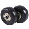 A20F-55X18mm Set Of 2 Luggage Suitcase Replacement Wheels,PU Swivel Caster Wheels Carbon Steel Bearings Repair Kits