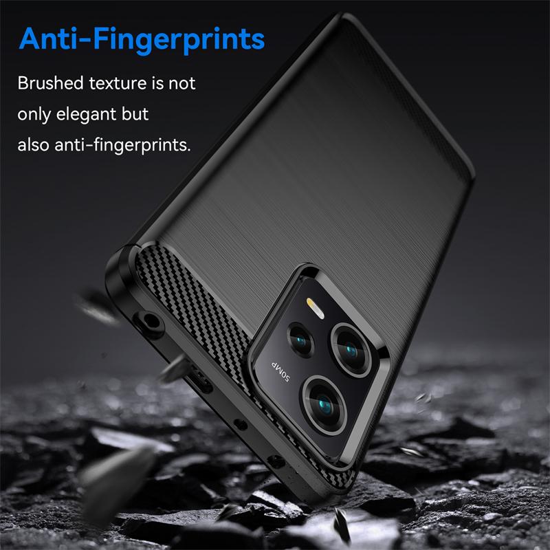 For Xiaomi Redmi Note 12 Pro 5G Case Bumper Silicone Carbon Fiber Cover For Redmi Note 12 11 Pro Case For Redmi Note 12 Pro Case