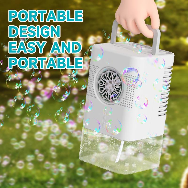 Handheld Square Bubble Machine Toy Children'S Kindergarten Toy Outdoor Game Play Without Battery Bubble Water