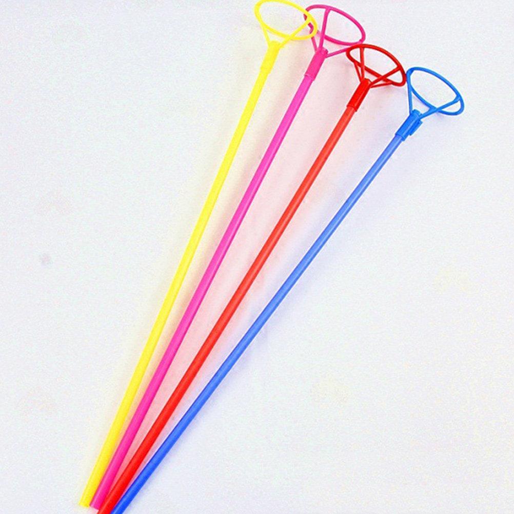 50Pcs Balloon Sticks Cups Plastic Balloon Holders Party Wedding Birthday Table Centerpiece Decoration Balloons DIY