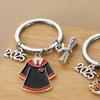 2/10 Pièces Porte-clés Cérémonie de Remise de Diplômes Mignon Créatif Chapeau de Diplômé Livre Robe Pendentif Porte-clés Cadeau Commémoratif Cérémonie de Remise de Diplômes