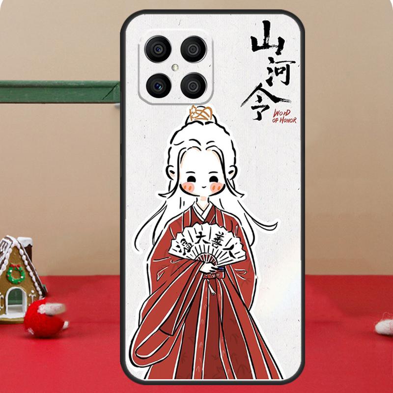 

СЛОВО ЧЕСТИ Shan He Ling мультяшный Чехол Для Honor Magic 8 5 6 7 Lite Honor 400 Pro 200 70 90 X8c X8b X9a X9b X9c X9d Win Чехол Honor X9c
