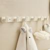 Coat Hook Wall Rack Hanger - Black Coat Rack with 5 Hooks Wall Hooks for Hanging  Hat Key Bag Towel Wall Mount Coat Rack