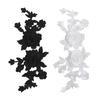 Accessoire de Vêtement Applique Fleur Rose Artisanat DIY Patch Tissu Tissu Dentelle Applique Tissu Couture