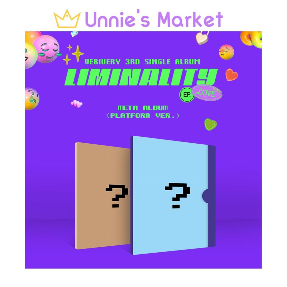 

VERIVERY [LIMINALITY - EP.LOVE] META вер. АЛЬБОМ(ПЛАТФОРМА ВЕР.) Random(1ea)
