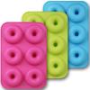 Silicone Donut Mold 6-hole Baking 1pcs Food Grade Bread Cake Bagel Baking Tray Heat-resistant Microwave Kitchen Use