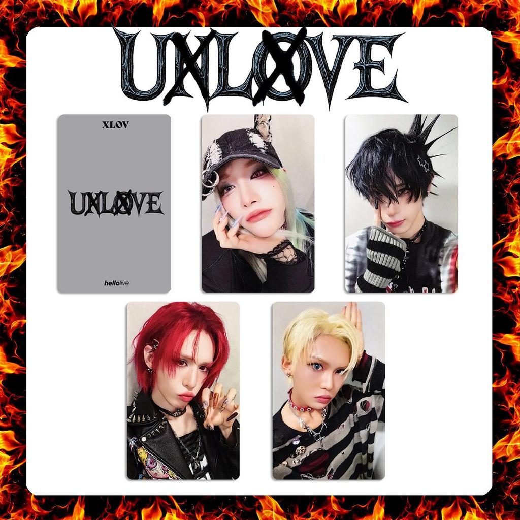 XLOV UXLXVE Album Photocards & Haru Style Jump Up Bonus Cards UNLOVE Edition.
