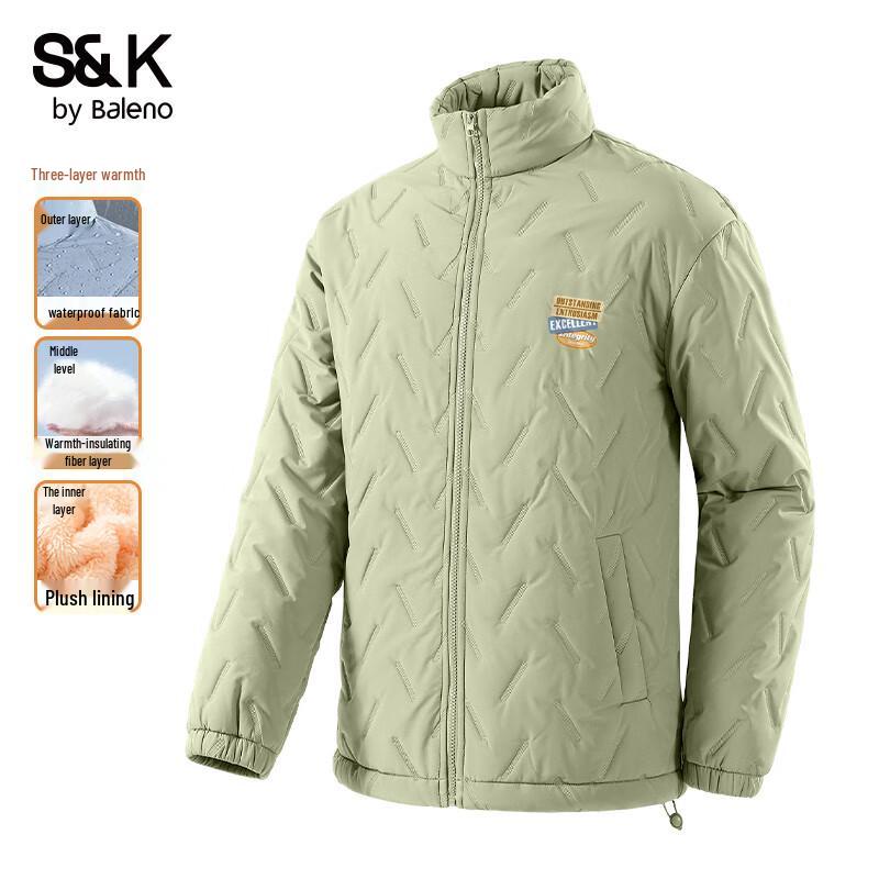 

Baleno Men s S&K Series Stand Collar Winter Padded Jacket 2XL