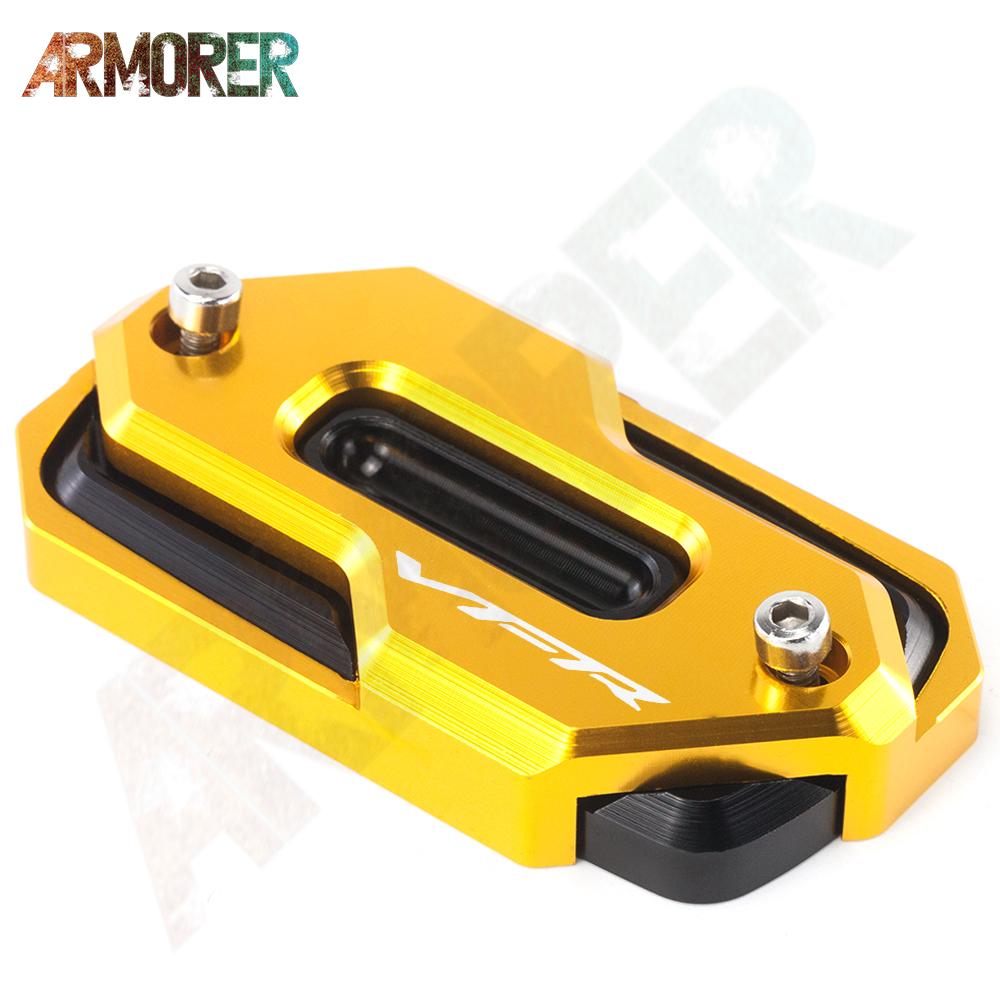 VFR1200X Crosstourer Motorcycle Brake Fluid Fuel Reservoir Tank Cover Cap For Honda VFR800  X VFR 800 800F VFR800X