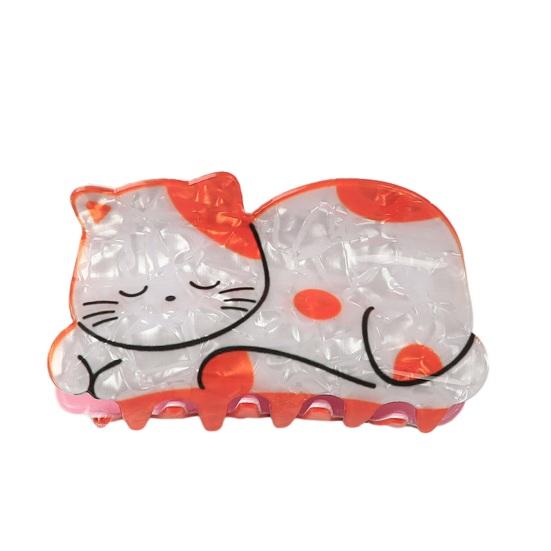 Hair Claw Cartoon Animal Shape Back Head Shower Clip Anti-slip Teeth Medium Size Shark Hair Claw Versatile Hair Accessory