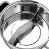26cm Edelstahl geteilter Hot Pot