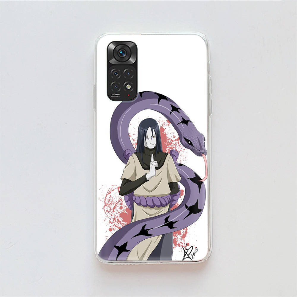 DT13 Naruto Anime Case for Samsung A04 A14 A23 A34 A54 M23 M33 M52 M53 Realme 10 9 C30S C35 C55 VIVO Y02S Y21 Y33S Y51 X80 Pro Clear Cover